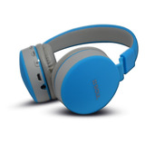 Auriculares Vincha Inalámbricos Soul S600 Azul Y Gris