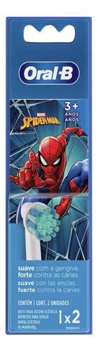 Repuesto Oral-b Cepillo Dental Electrico Spiderman X 2und