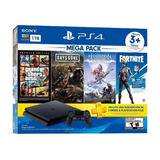 Ps4 Slim 1 Tb 2 Controle + Jogos Sony