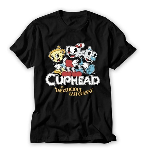 Camiseta Cuphead In The Delicious Last Course Muggman Miss C