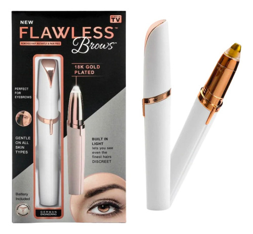 Depiladora De Cejas Recargable Flawless