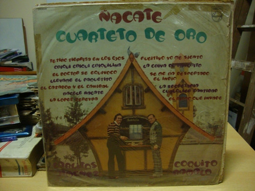 Vinilo Cuarteto De Oro Ñacate Eee C1