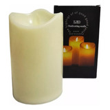 Velas Velon Led Pila Llama Con Movimiento 10cm Pack X12