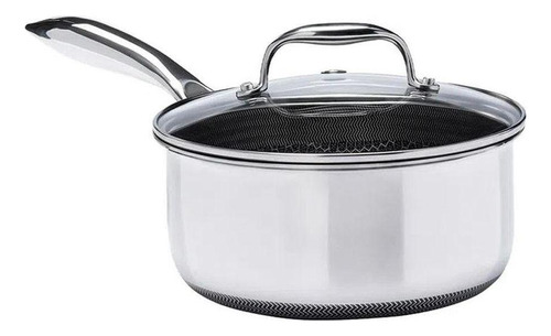 Panela Cookingpro Hive 18 Cm 2 L Em Aço Inox Fundo Triplo