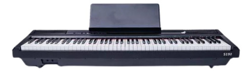 Piano Digital Aureal Portátil 88 Teclas Peso Touch S-192 Bk