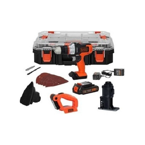 Kit Matrix Multiherramienta 20v 4 Pzas Mtx20k4 Black Decker