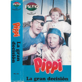 Pippi La Gran Decision Vhs Original Tauro En Castellano