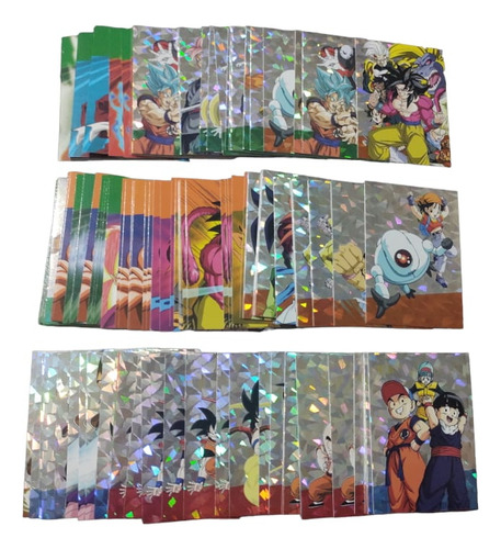 Lote 100 Tarjetas Dragon Ball Universal Collection Panini