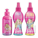 Set X 3 Barbie Colonia, Crema 