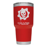 Gears Of War Termo Premium 30 Oz Acero Inoxidable