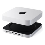 Satechi Mac Mini Hub Y Soporte Con Carcasa Ssd Para M.2, Mac