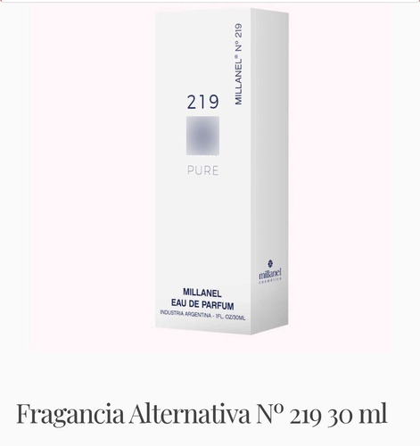 Perfume Chrome Pure De Millanel 30ml