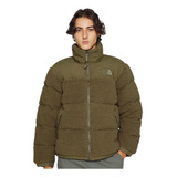 Campera The North Face Sherpa Corderito Verde Oliva