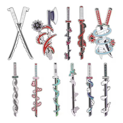 Set De 11 Pines Kimetsu No Yaiba,demon Slayer ,nichirin | Envío gratis