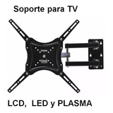 Soporte Base Pared Movil Giro Escualizable Led Smart Tv Lcd 