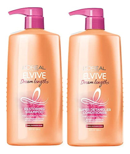 L'oreal Paris Elvive Dream Lengths Shampoo And Conditioner K