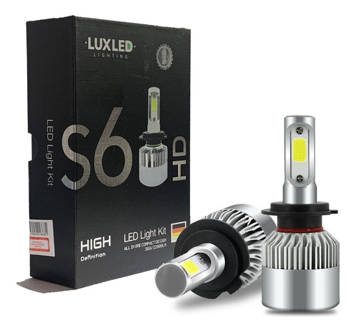 Kit 2 Cree Led S6 + Calidad H7 Vw Vento Suran Voyage Virtus 