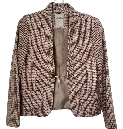 Blazer Curto Feminino Alfaiataria Social Forrado Premium 