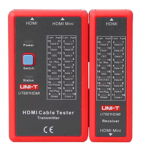 Tester De Red Probador De Cables Hdmi Ut681hdmi Emakers