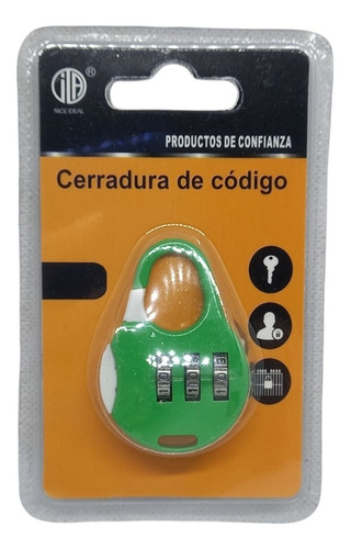 Mini Candado Para Maleta Con Clave