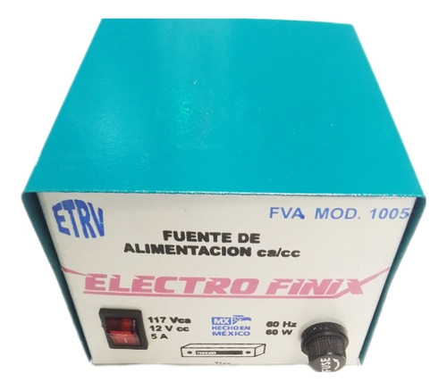 Eliminador De 12v - 5amp Reforzado 