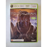 Jogo Too Human Xbox 360 Mídia Física _ Ótimo Estado!