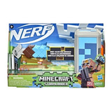 Nerf Minecraft Stormlander Martillo Lanzadardos Con 3 Dardos