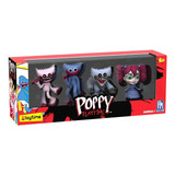 Poppy Playtime, Set 4 Mini-figuras Coleccion Vintage Serie 1