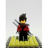 Lego Minifigura Original Ninja Rojo Kai Ninjago 70608