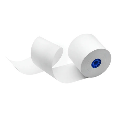 20 Rollos Papel Térmico 80x70 Impresora 80mm Ticket Con Iva Color Blanco 55 g | Envío gratis
