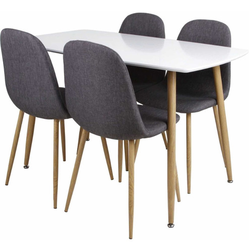 Juego De Comedor Scandia De 4 Puestos Moderno En Oferta