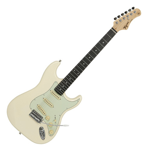 Guitarra Tagima Tg-500 Stratocaster Olympic White 6c Single