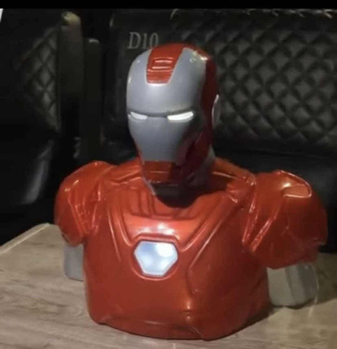 Palomera Cinemex Iron Man Marvel Superhéroe Rojo Luz