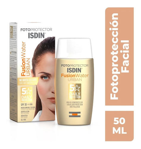 Isdin Fotoprotector Fusion Water Urban Fps30 50ml