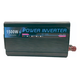 Conversor De Corriente Para Auto Voltaje 12v A 220v 1500w