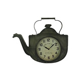 Reloj De Pared Forma De Tetera Y Mensaje  Time For Tea 