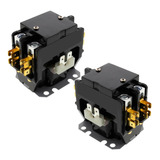 2 Contactores Siemens 30amps 2 Polos 24v Nuevos Rematados