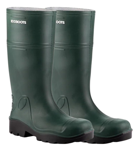 Bota Cano Longo Ecoboot Bracol Verde Preto Indústria Ca Epi 