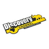 Emblema Discovery Channel Network Asia P/ Troller Trilha 4x4