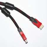 Cable Hdmi 10 Mts Filtro Mallado Full Hd Led Lcd De Monitor