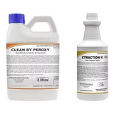 Kit  Xtraction Il Detergente 1l + Clean By Peroxy 2l Spartan