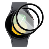 Kit 2x Proteção De Tela 3d Com Borda Para Galaxy Watch5 40mm