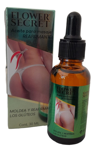 Aceite Para Masajes Moldea Y Reafirma Los Glúteos 30 Ml