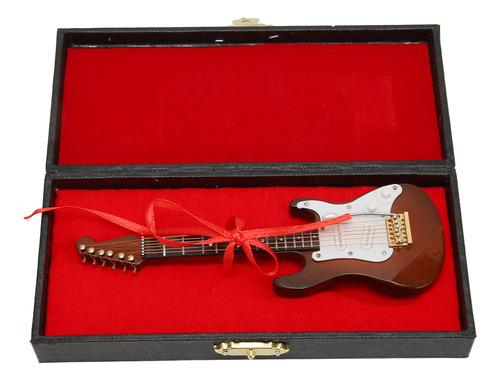 Instrumento Musical Modelo De Guitarra Eléctrica En Miniatur