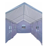 Kit De Lonas Laterales Con Ventana Para Toldo 6x3 Mts