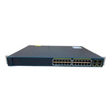 Switch Fast Poe Cisco 2960 24 Portas Ws-c2960-24pc-br 