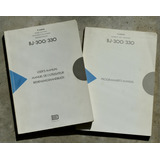 Dos Manuales De Impresora Canon Bj 300/330, Carro Ancho