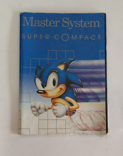 ( Leia ) Pôster Sonic 2 Master System Super Compact