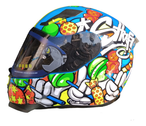 Casco True Color Shaft Tallas M Y L Modelo Sh562-11