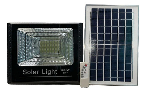 Foco Reflector Solar Led 300w Interior Exterior Ip67 10horas